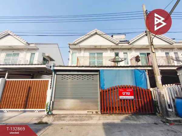 ขายทาวน์เฮ้าส์ หมู่บ้านเมฆธารา 2 เทศบาลบางปู 60 ท้ายบ้าน สมุทรปราการ