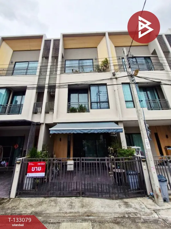 ขายทาวน์เฮ้าส์ หมู่บ้านเดอะแคนวาส สุขุมวิท-สำโรง (The Canvas Sukhumvit-Samrong) สมุทรปราการ