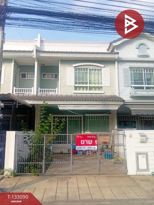 ขายทาวน์เฮ้าส์ หมู่บ้านอินดี้ 3 ประชาอุทิศ 90 (Indy 3 Prachauthit 90) พระสมุทรเจดีย์ สมุทรปราการ