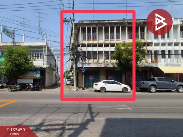 ขายอาคารพาณิชย์ 3 ชั้น เนื้อที่ 29.9 ตร.วา หน้าเมือง ราชบุรี