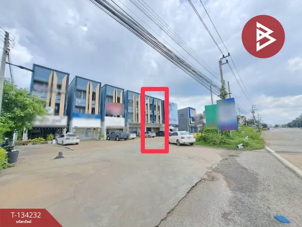 ขายอาคารพาณิชย์ 3 ชั้น 2 คูหา เนื้อที่ 49.5 ตารางวา ติดถนนสายหลัก พลายชุมพล พิษณุโลก