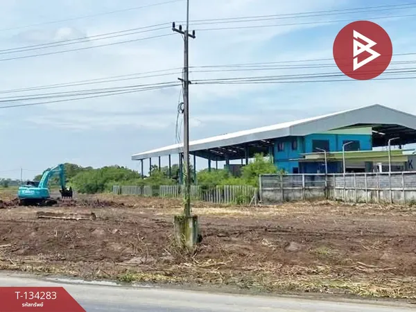 ขายที่ดินถมแล้ว เนื้อที่ 1 ไร่ 3 งาน 94 ตารางวา ปากกราน พระนครศรีอยุธยา หน้ากว้าง ทำเลทอง