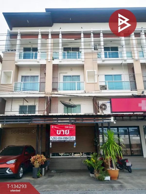 ขายอาคารพาณิชย์ 4 ชั้น เนื้อที่ 17 ตร.วา จันทนิมิต จันทบุรี