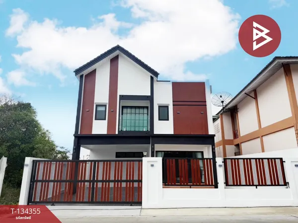 ขายบ้านเดี่ยว 2 ชั้น เนื้อที่ 65.2 ตร.วา ศรีราชา ชลบุรี