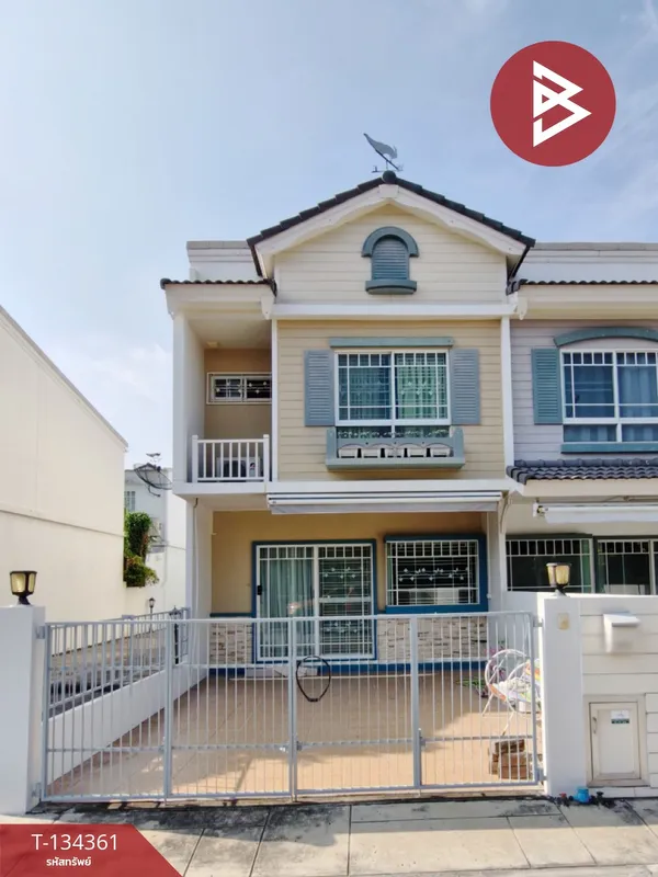 ขายทาวน์โฮม 2 ชั้นหลังมุม หมู่บ้านอินดี้2 บางนา กม.7 (Indy2 Bangna Km.7) สมุทรปราการ