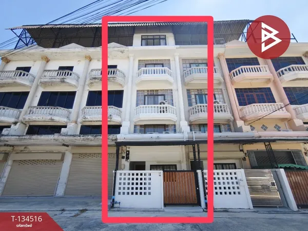 ขายอาคารพาณิชย์ 4 ชั้น หมู่บ้านธารสมบัติโมเดิร์นโฮม บ้านโป่ง ราชบุรี รีโนเวทใหม่