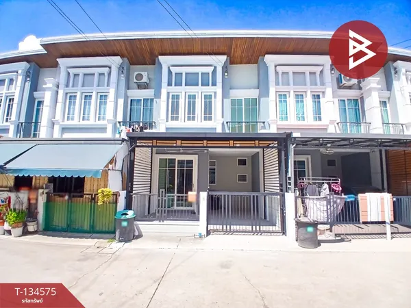 ขายทาวน์เฮ้าส์ หมู่บ้านโกลเด้นทาวน์ สุขุมวิท-สถานีรถไฟฟ้าแบริ่ง สมุทรปราการ