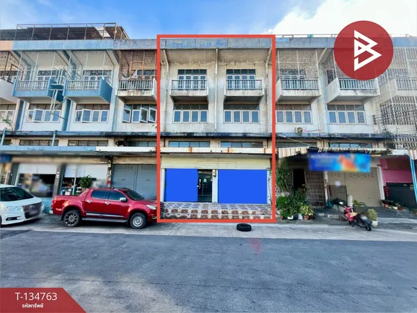 ขาย/เช่า อาคารพาณิชย์ 3 ชั้น 2 คูหา เนื้อที่ 31.2 ตารางวา สำโรงเหนือ สมุทรปราการ