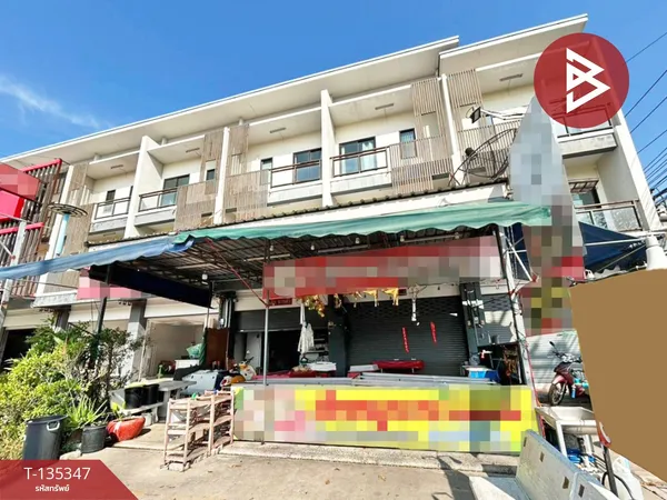 ขายอาคารพาณิชย์ 3 ชั้น เนื้อที่ 21.9 ตร.วา ศรีราชา ชลบุรี