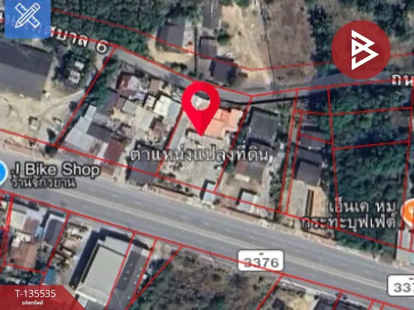 ขายที่ดินพร้อมสำนักงาน เนื้อที่ 3 งาน 84 ตารางวา ต.สำนักท้อน จ.ระยอง