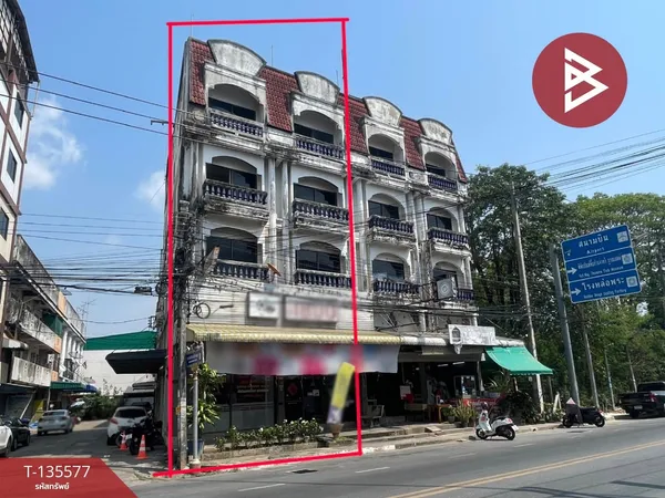ขายอาคารพาณิชย์ 2 คูหา 4 ชั้นครึ่ง ถนนสนามบิน ต.ในเมือง พิษณุโลก