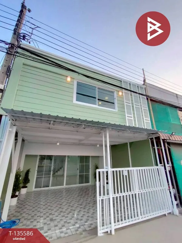 ขายด่วนอาคารพาณิชย์ หมู่บ้านพฤกษา 18/1 บางใหญ่ นนทบุรี พร้อมเข้าอยู่