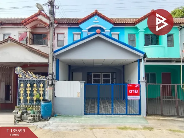 ขายทาวน์เฮ้าส์ 2 ชั้น หมู่บ้านพลอยไพลิน ไร่ขิง สามพราน นครปฐม