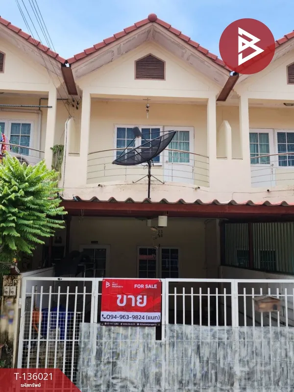 ขายทาวน์เฮ้าส์ 2 ชั้น หมู่บ้านเฟื่องฟ้าวิลล่า 11 เฟส 9 แพรกษาใหม่ สมุทรปราการ