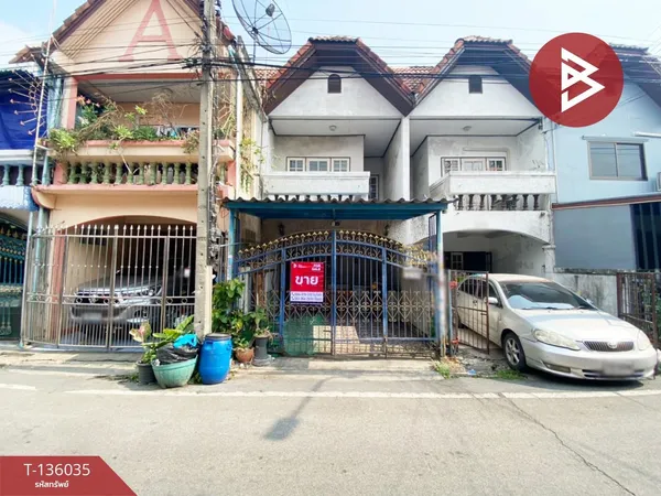 ขายทาวน์เฮ้าส์ หมู่บ้านสิวารัตน์ 3 พุทธมณฑลสาย 5 สมุทรสาคร ใกล้ศูนย์เด็กเล็ก