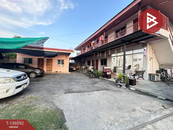 ขายอาคารพาณิชย์ 2 ชั้นพร้อมกิจการห้องเช่า ซอยบางปู 104 สมุทรปราการ ทำเลทอง