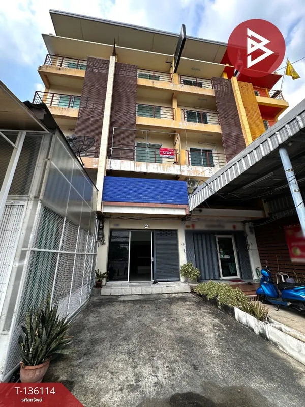 ขายอาคารพาณิชย์ 4 ชั้น เนื้อที่ 28.5 ตร.วา บางศรีเมือง นนทบุรี