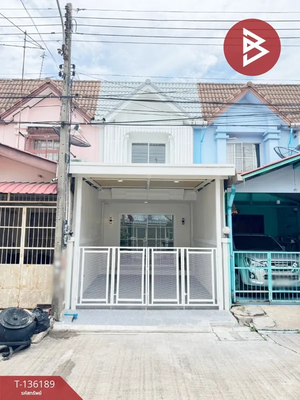 ขายทาวน์เฮ้าส์ หมู่บ้านพุทธชาด กระทุ่มแบน สมุทรสาคร