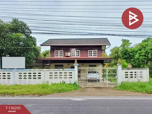 ขายบ้านเดี่ยวพร้อมที่ดิน เนื้อที่ 2 ไร่ 56.1 ตร.วา อัมพวา สมุทรสงคราม