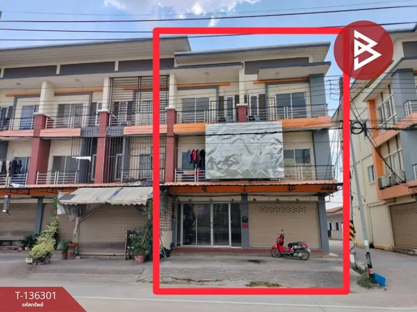 ขายอาคารพาณิชย์ 2 คูหา เนื้อที่ 40 ตร.วา ศรีราชา ชลบุรี