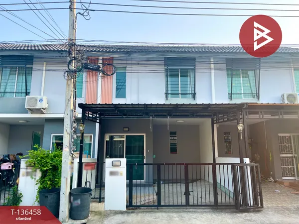 ขายทาวน์เฮ้าส์ หมู่บ้านพฤกษา87/2 ศรีนครินทร์-บางนา บางพลี สมุทรปราการ พร้อมเข้าอยู่