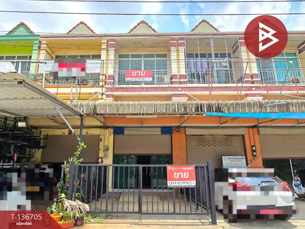 ขายอาคารพาณิชย์ 3 ชั้น เนื้อที่ 22.1 ตร.วา เกาะขวาง จันทบุรี