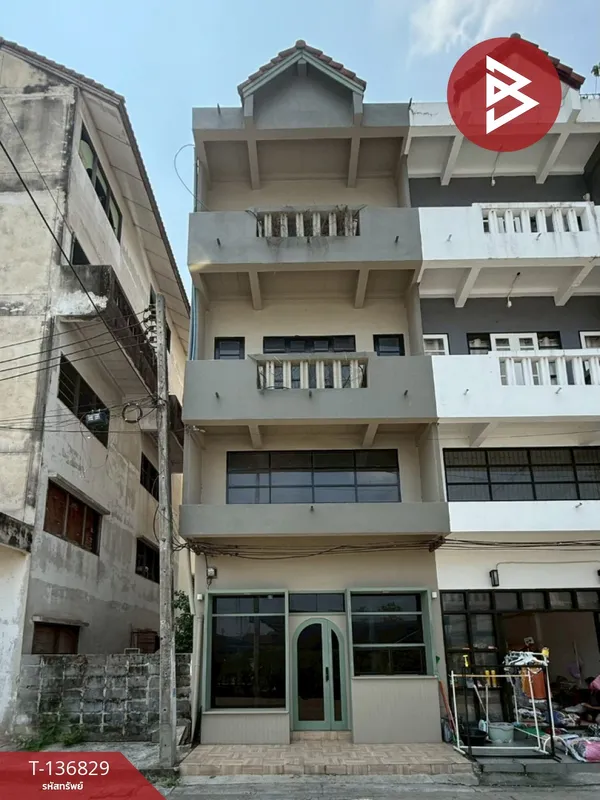 ขายอาคารพาณิชย์ 4 ชั้น เนื้อที่ 23.1 ตร.วา ลำลูกกา ปทุมธานี