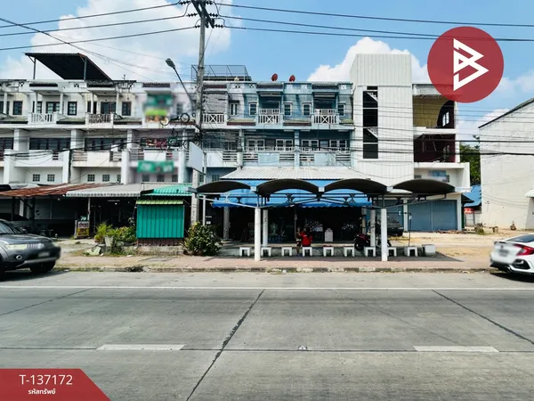 ขายด่วนอาคารพาณิชย์ 2 คูหาติดถนน เนื้อที่ 52 ตารางวา ต.เกาะพลับพลา ราชบุรี