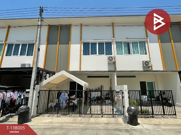 ขายทาวน์เฮ้าส์ 2 ชั้น เนื้อที่ 18.2 ตร.วา สามพราน นครปฐม