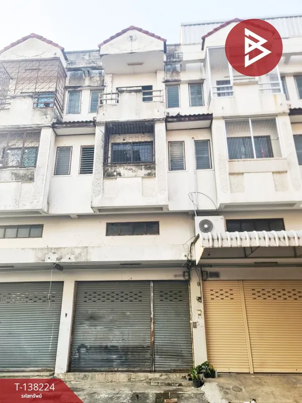 ขายอาคารพาณิชย์ 3 ชั้น เนื้อที่ 16.7 ตร.วา สนามจันทร์ นครปฐม