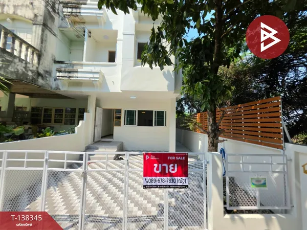 ขายทาวน์เฮ้าส์หลังริม หมู่บ้านลัลลี่วิลล์ ประชาอุทิศ72 กรุงเทพฯ รีโนเวทใหม่
