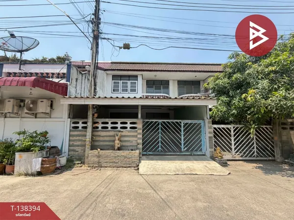 ขายทาวน์เฮ้าส์ 2 ชั้น หมู่บ้านปฐมเพชร ห้วยจรเข้ นครปฐม