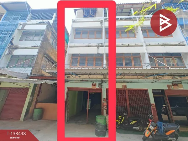 ขายอาคารพาณิชย์ 4 ชั้น เนื้อที่ 12 ตร.วา คลองสาน กรุงเทพมหานคร