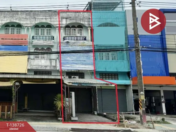ขายอาคารพาณิชย์ 4 ชั้น เนื้อที่ 20.7 ตร.วา ติดถนนสุขุมวิท บ้านฉาง ระยอง