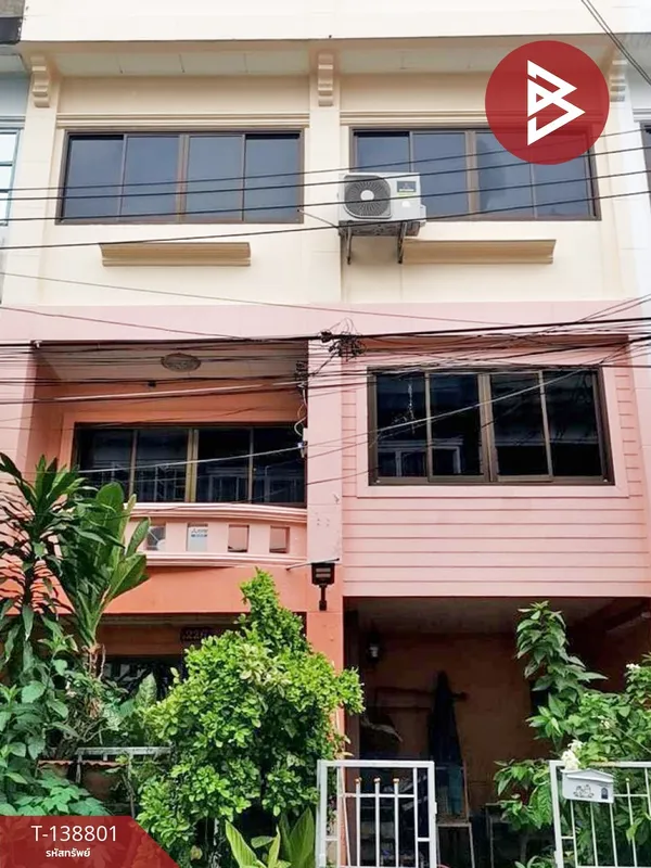 ขายอาคารพาณิชย์ 3 ชั้น เนืัอที่ 18 ตร.วา หมู่บ้านวาเลนไทน์วิลล์ รามอินทรา กรุงเทพฯ