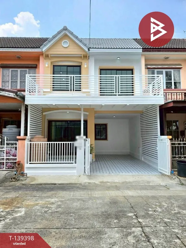 ขายทาวน์เฮ้าส์ หมู่บ้านบุศรินทร์ บ้านกล้วย-ไทรน้อย บางบัวทอง นนทบุรี พร้อมอยู่