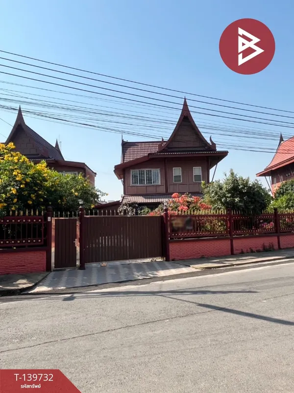 ขายด่วนบ้านเดี่ยว หมู่บ้านกานต์มณี ซอยเรือนไทย บางบัวทอง นนทบุรี สวยพร้อมอยู่