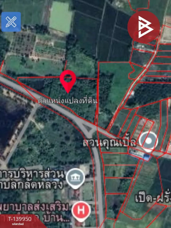 ขายที่ดินสวยผืนใหญ่ เนื้อที่ 10 ไร่ 2 งาน 31 ตารางวา ท่ายาง เพชรบุรี ทำเลติดถนน