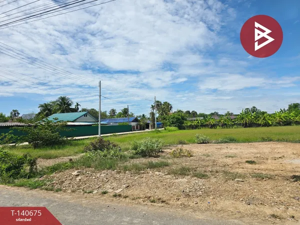 ขายที่ดิน เนื้อที่ 100 ตารางวา บ้านลาด เพชรบุรี พร้อมปลูกบ้าน