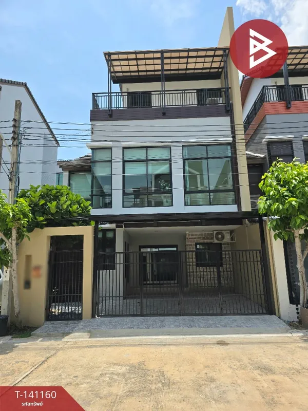 ขายบ้านแฝด หมู่บ้านเออเบิร์นธารา เอสพาสิโอ ประชาอุทิศ76 ทุ่งครุ กรุงเทพมหานคร