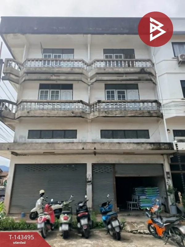 ขายอาคารพาณิชย์ 3 ชั้นครึ่ง 2 คูหา ต.คลองนารายณ์ จันทบุรี ทำเลดีติดถนน