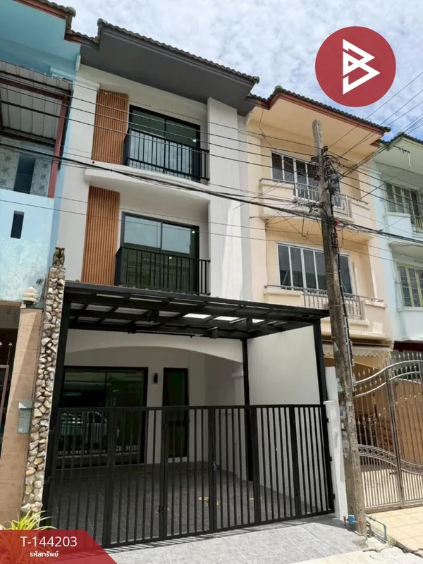 ขายอาคารพาณิชย์ หมู่บ้านสรานนท์ อ.ปากเกร็ด นนทบุรี