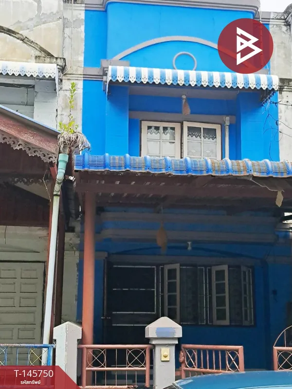 ขายทาวน์เฮ้าส์ 2 ชั้น เนื้อที่ 18 ตร.วา ท้ายบ้าน สมุทรปราการ