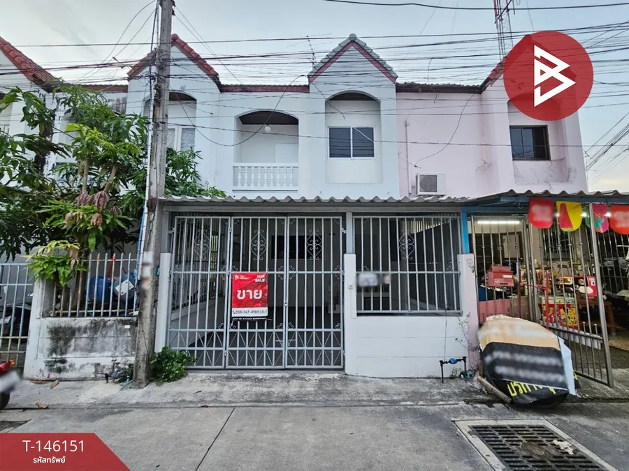 ขายทาวน์เฮ้าส์ หมู่บ้านพาศิริ เนื้อที่ 28 ตร.วา บ้านสวน ชลบุรี