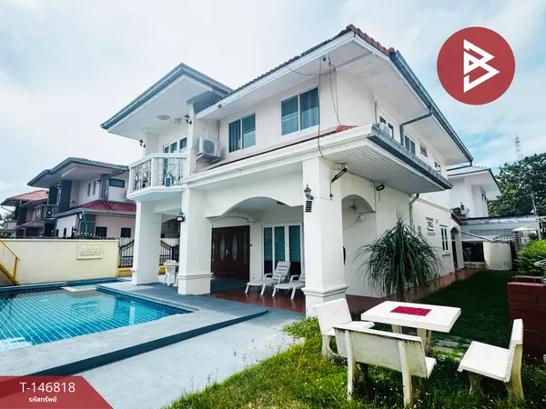 บ้านเดี่ยว 2 ชั้น พร้อมสระว่ายน้ำ ชัยพฤษ-จอมเทียน ฝั่งทะเล