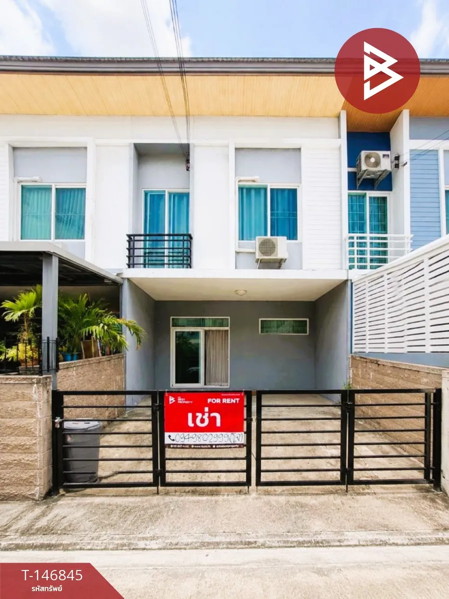 ให้เช่าทาวน์เฮ้าส์ หมู่บ้านกัสโต้ เทพารักษ์ (Gusto Teparak) บางพลี สมุทรปราการ