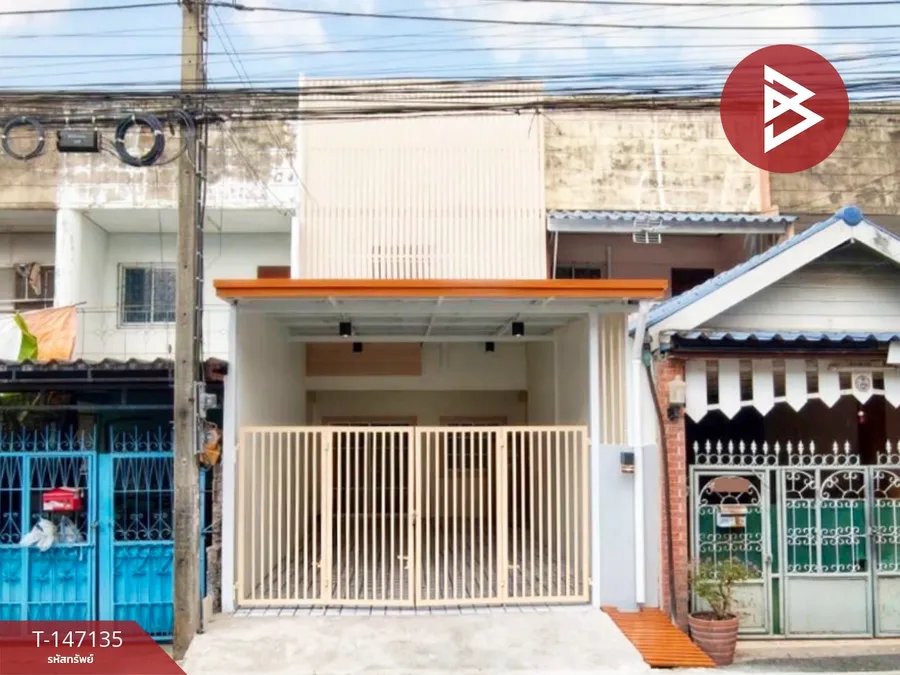 ขายทาวน์เฮ้าส์ หมู่บ้านธารทอง 2 บางบัวทอง นนทบุรี