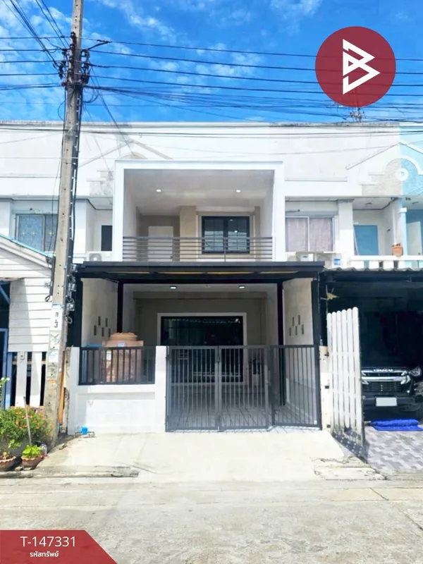ขายทาวน์เฮ้าส์ หมู่บ้านนครทองปาร์ควิว 3 บางบัวทอง นนทบุรี
